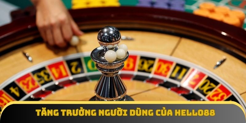 Tăng trưởng người dùng của Hello88 qua các năm lớn