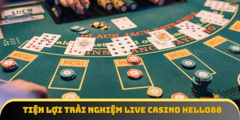 Tiện lợi khi trải nghiệm Live casino Hello88 trên đa thiết bị